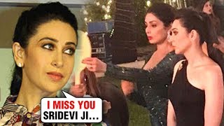 Karisma Kapoor EMOTIONAL Post For Late Sridevi, Thanks Shah Rukh Khan For ZERO video