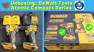 Unboxing: DeWalt Atomic Compact Series Drill and Impact Driver