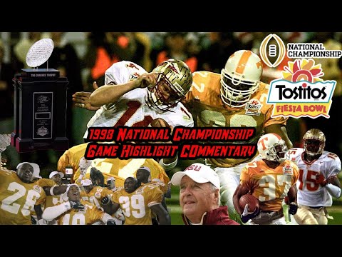 1998 BCS National Championship | Tennessee Volunteers vs Florida State Seminoles | Chiseled Adonis