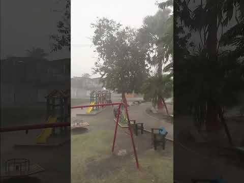 ésto es en Camaguán Guarico 🤠 Lluvia hoy ⛈️ #venezuela #lluvia