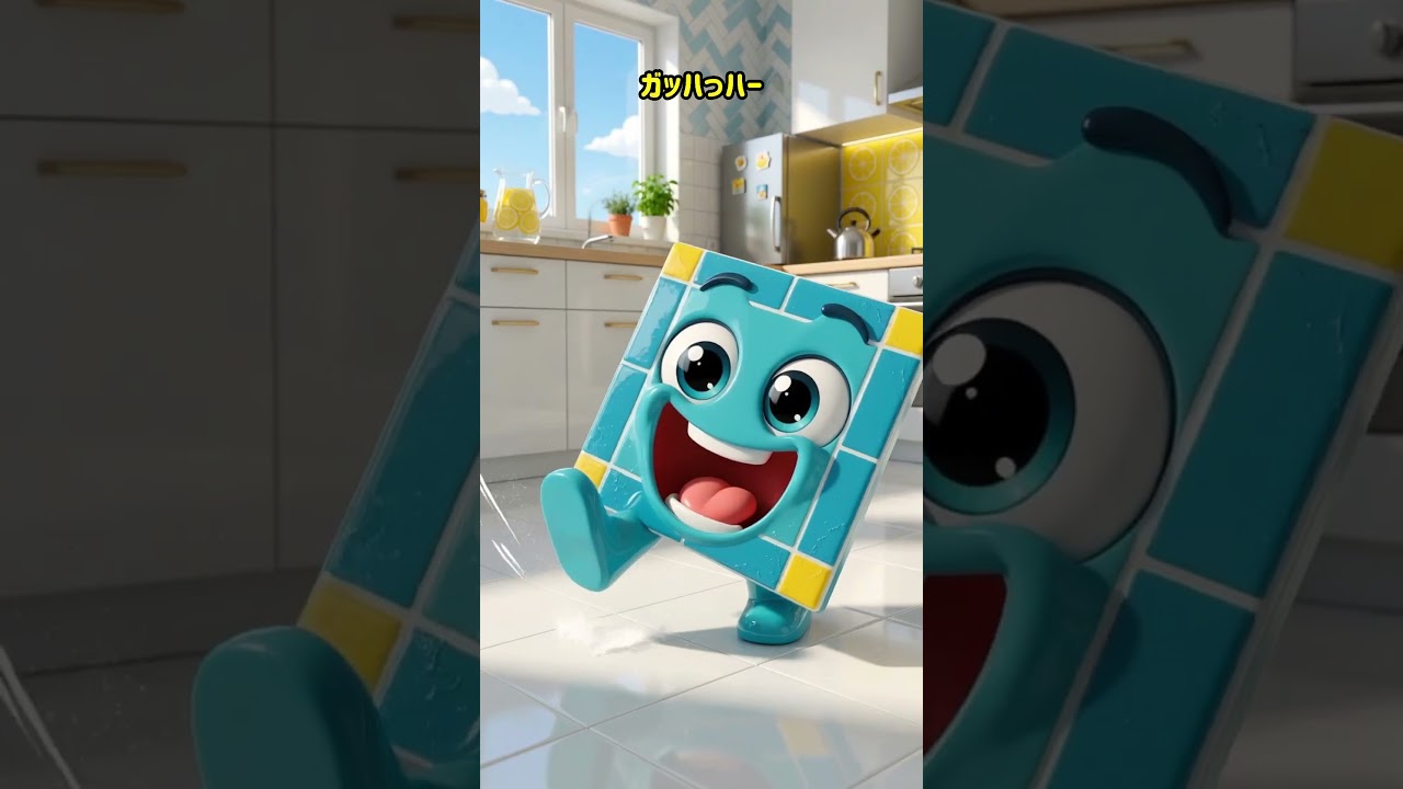 【シール帳大流行記念】シールのものオバケ#ものオバケ  #アニメ #shorts