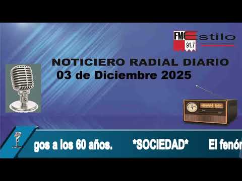 Noticiero radial diario 03 de Diciembre 2025