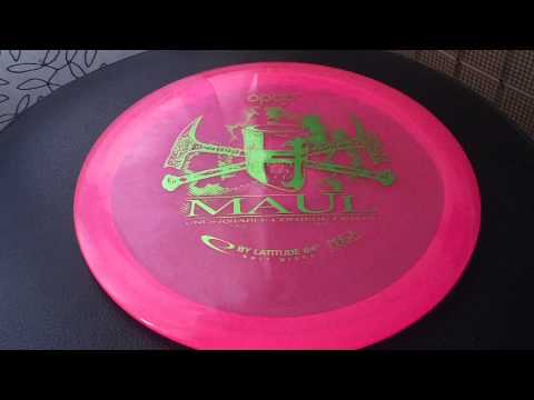 Latitude 64 Opto Maul Disc Golf Disc Review: Disc Golf Nerd