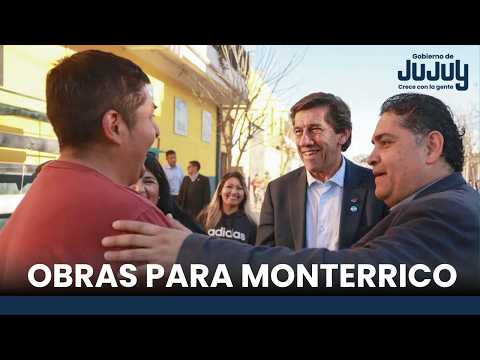 🏗️ AGUA POTABLE Y OBRA PÚBLICA I Jujuy avanza con nuevas obras para familias de Monterrico