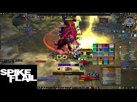 Spike Flail vs  Mythic G'huun - Warlock RL POV