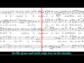 BWV 230 - Lobet den Herrn alle Heiden (Scrolling)