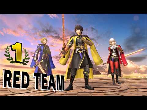 Byleth Victory Animations / Team Victory Poses Part 14 - Super Smash Bros. Ultimate