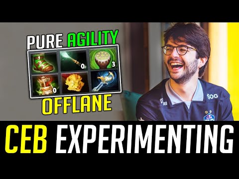 Ceb Trolling & Experimenting in ranked - PURE CARRY HERO turn to OFFLANE Hero DOTA 2