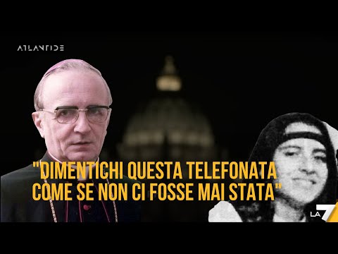Padre Panciroli la chiama e le dice: "Dimentichi questa telefonata come se non ci fosse mai stata"