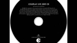 Coldplay - 08 Moses (Live 2003)