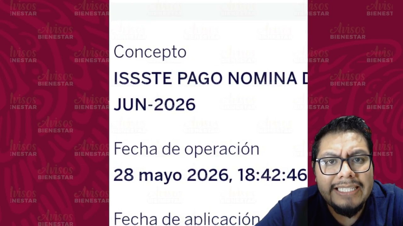 ¡YA ESTA EL PAGO DE LA PENSION DE JUNIO 2026! adultos mayores pensionsados y jubilados de issste