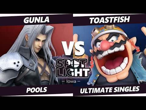 Spotlight: Iowa - Gunla (Sephiroth) Vs. Toastfish (Wario) SSBU Ultimate Tournament