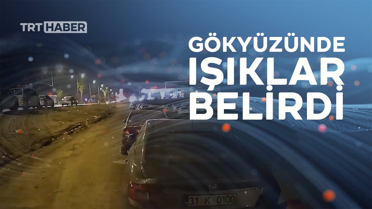 Hataydakı zəlzələ anları VİDEOda