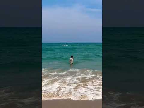 Pondicherry beach 🏖️ 😎