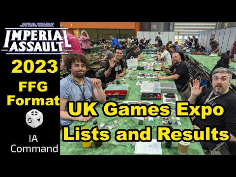 Star Wars: Imperial Assault UKGE 2023 Skirmish Tournament Breakdown