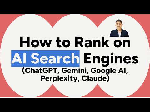 How to Rank on AI Search Engines ChatGPT Gemini Google AI Perplexity Claude