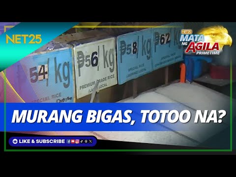 Presyo ng bigas posibleng bumaba sa oras na bawasan ang taripa