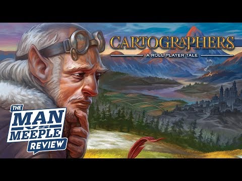 Cartographers: A Roll Player Tale Review by Man vs Meeple (Thunderworks Games)