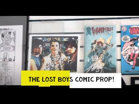 The Lost Boys Filming Locations | Comic Book Store & Vampires Everywhere Screen Used Comic Prop!