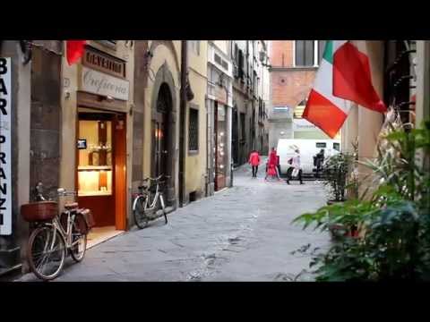 Via San Giorgio, nel cuore della Lucca più antica