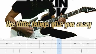 How to play | the little things give you away-Linkin Park(guitar solo with tab lesson)