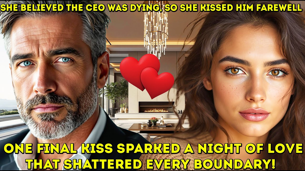 SHE BELIEVED THE CEO WAS DYING—ONE FINAL KISS SPARKED A LOVE THAT BROKE ALL LIMITS!