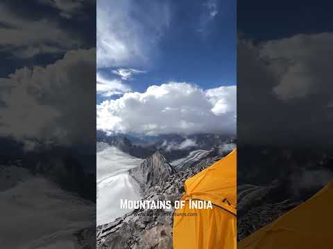 Mount Nun High Camp of Kahlur Adventures