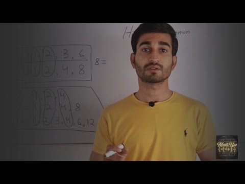 HCF|Highest Common Factor|how to find HCF?|What is HCF?|Hindi/Urdu|Basic Mathematics