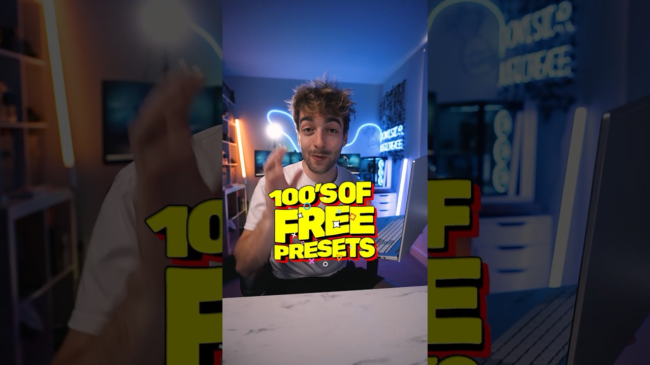 🤯 did someone say FREE Presets? #shortswithcamilla #lightroom #presets #lightroomtutorial