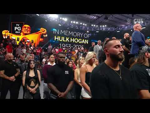 WWE Pays Tribute To Hulk Hogan On WWE NXT