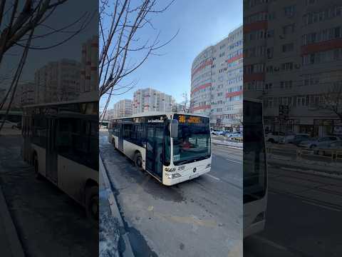 Autobuzul MBC E4 #4669 părăsind stația “Bd. Mareșal Averescu” pe linia 381 @dragu_spotting