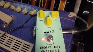 Sound samples in "Vintage" mode - Joyo Bright Day pedal - Vox AC15C1 Custom Guitar Amplifier Bundle
