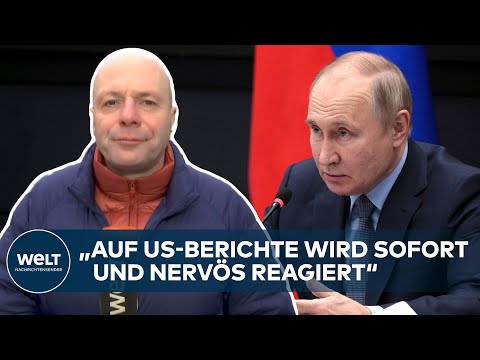 US-BERICHT: „Putin ist schlecht informiert und bekommt verzerrte Informationen“ | UKRAINE-KRIEG