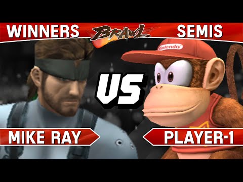 Smash Brawl - Mike Ray (Snake) vs Player-1 (Diddy) - Sweet Spot 9 Blue Winners Semis