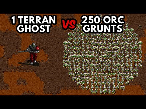 Can 1 Ghost defeat 250 Grunts?