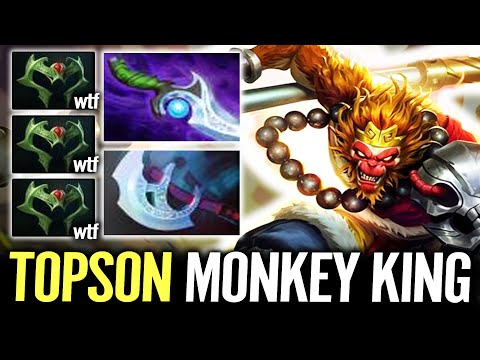 TOPSON [Monkey King] Crazy Monster Unleashed No Mercy Dota 2