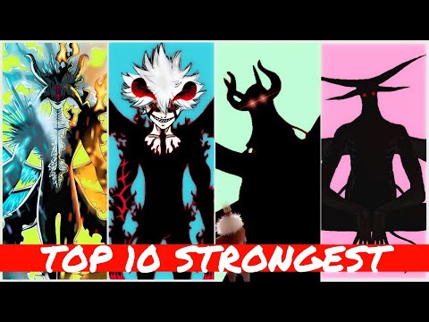 Top 10 Strongest Devils In Black Clover