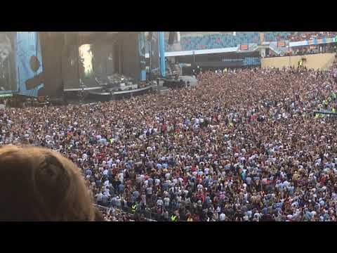 Ed Sheeran “Feeling good” (Avicii) & “I see fire” LIVE Gothenburg -Ed Sheeran Divide World Tour 2018