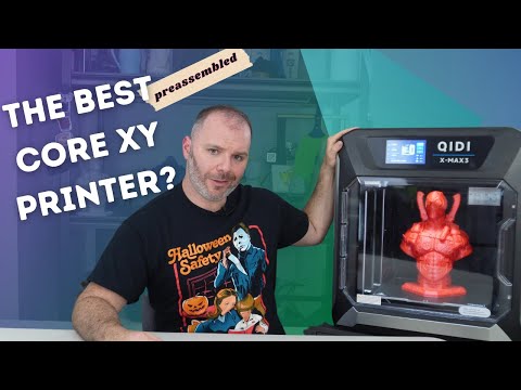 Qidi X-Max 3 review. A big build volume enclosed 3d printer