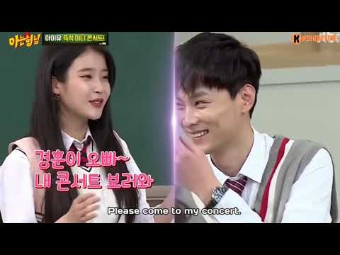Knowing Brothers Ep 150 - IU call Min Kyung Hoon Oppa