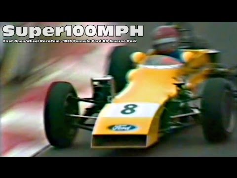 WORLD FIRST OPEN WHEEL RACECAM 1985 Formula Ford R4