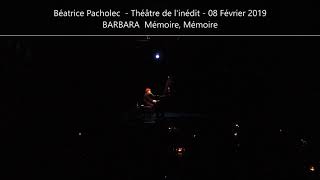 Memoire, Mémoire de Barbara par Béatrice Pacholec