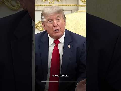 Trump says UK’s likely next leader Andy Burnham is ‘extremely liberal’ | AJ #shorts