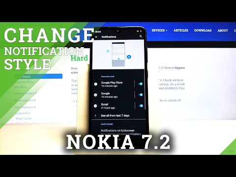 How to Enter Notification Settings in NOKIA 7.2 – Notification Options