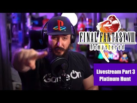 ⚔️ Final Fantasy VIII Remastered Part 3 Walkthrough Livestream PS4 ⚔️ Road to Platinum Trophy