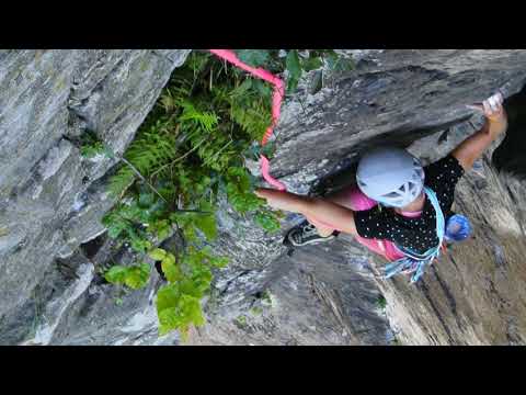 Na růžovém laně kolem skal