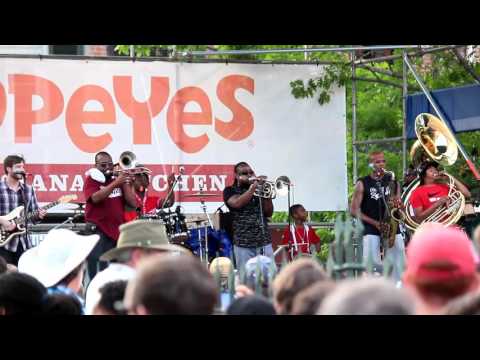Stooges Brass Band @ French Quarter Festival 2016