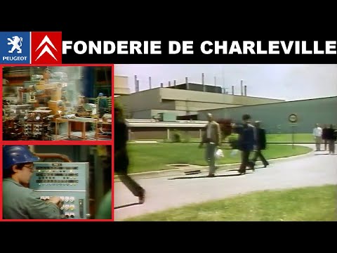 The PSA factory in Charleville-Mézières in 1980
