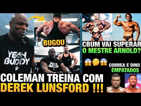 DEREK BUGOU O COLEMAN - CBUM VAI SUPERAR O ARNOLD ?? + CORREA, DINO,GNOMO E MAIS