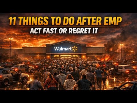 11 THINGS DO THIS IMMEDIATELY After An EMP (Write This Down)